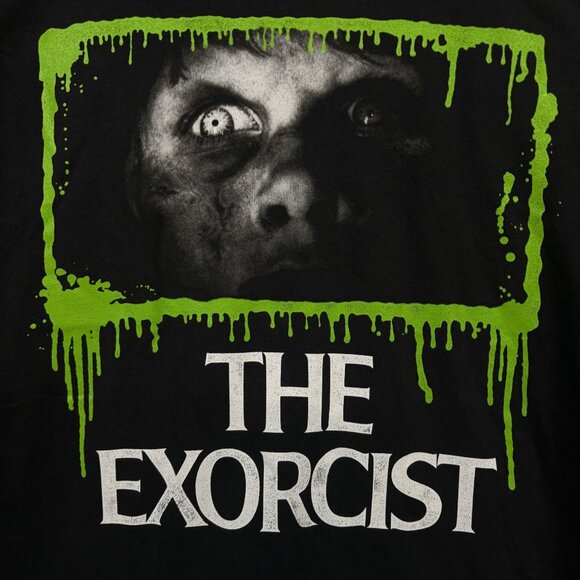 The Exorcist Double Sided Horror Tshirt size Large - Picture 3 of 5
